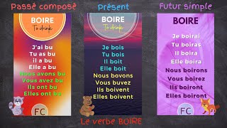 Master the French Verb Boire – Present, Past, and Future Tenses #frenchconjugation