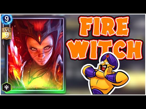 Heroic Magic Duel 🔥 Legendary Card Fire Witch GamePlay 🕍 RIko Game