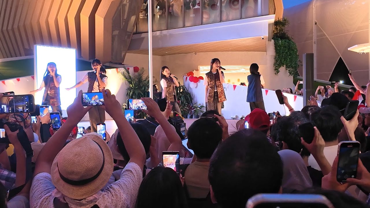 大阪関西万博 インドネシアパビリオンLIVE JKT48 Special LiveEXPOJAPAN/OSAKA Indonesia Pavilion 2025.8