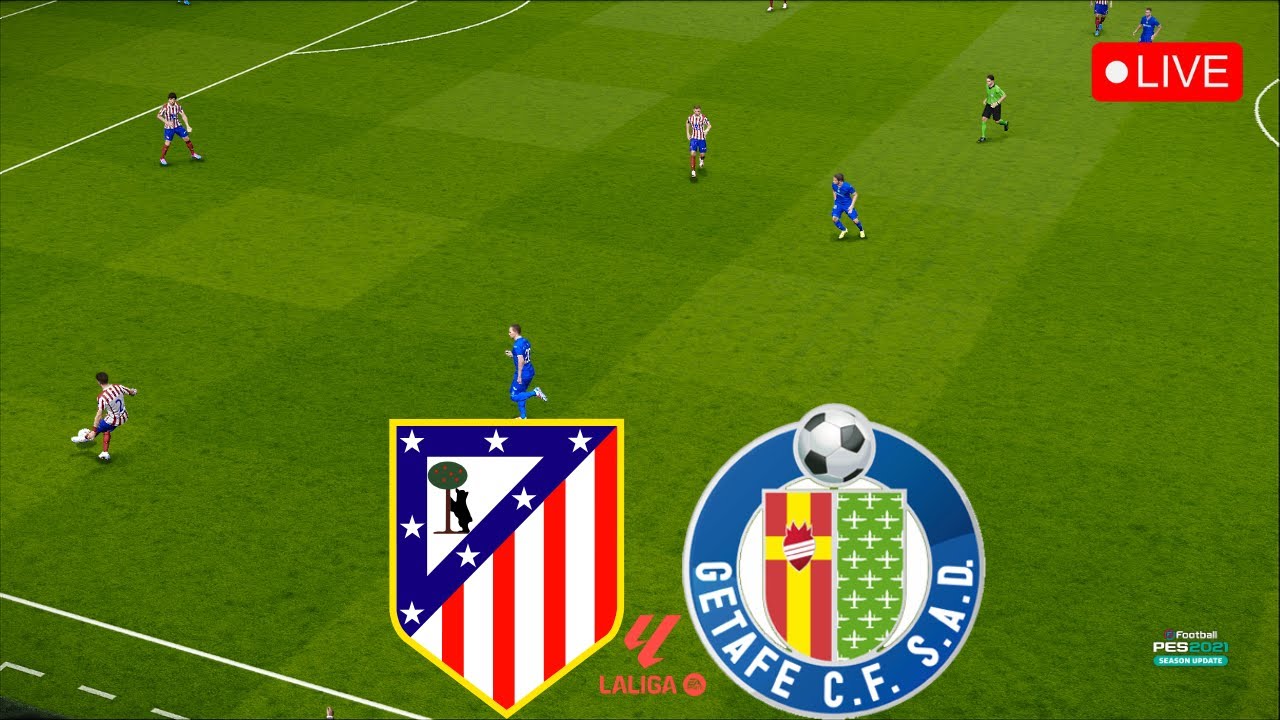 Atletico de Madrid vs Getafe • La Liga 2025/26 • PES 21 Match ...