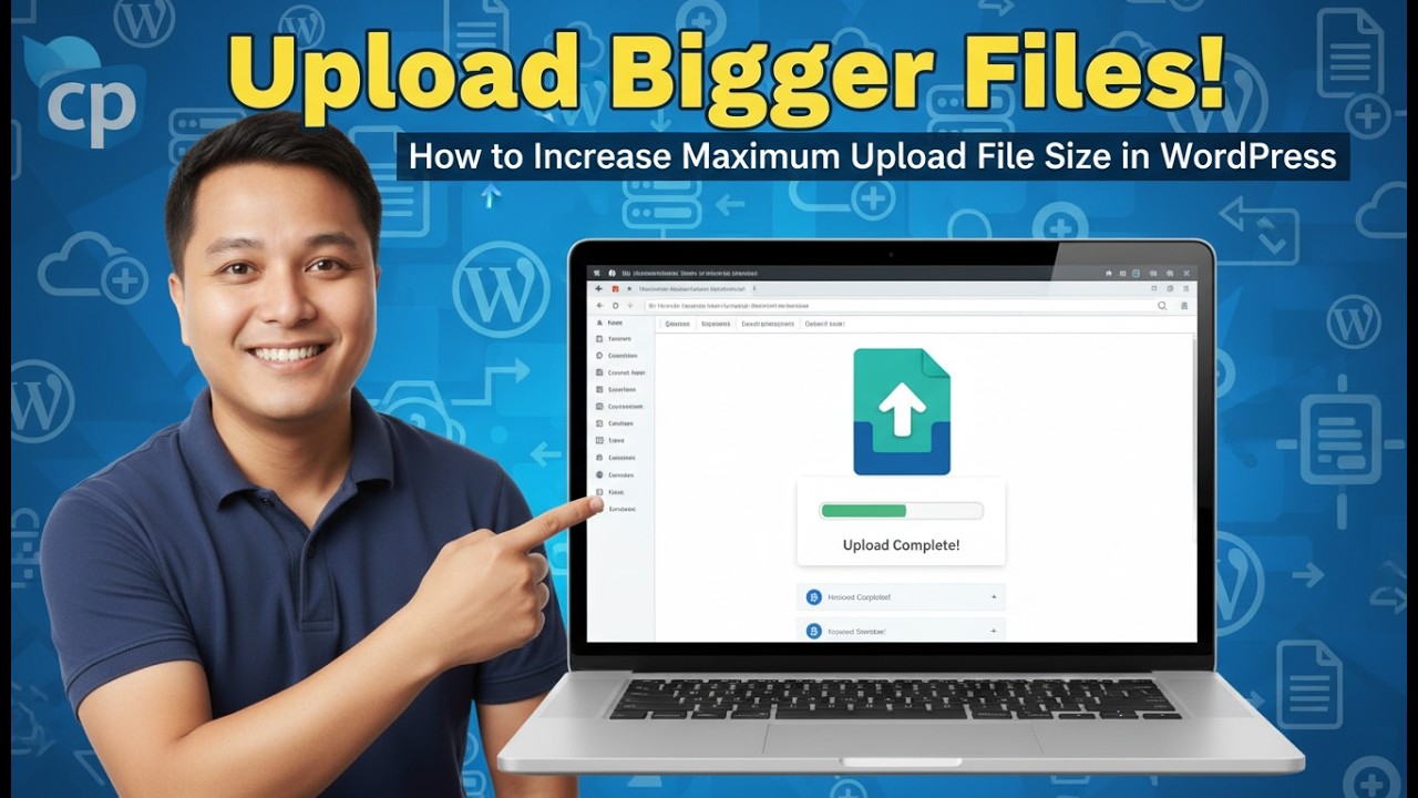How to Increase Maximum Upload File Size in WordPress - YouTube