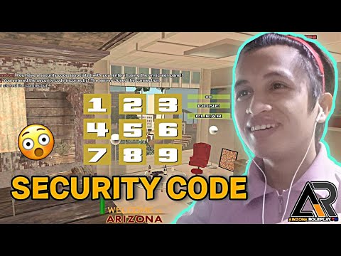 SECURITY CODE LOGIN *iwas hack grabe angas ? | ARIZONA PH | GTA GAMEPLAY