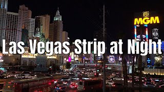 4K⁶⁰ Walking the Las Vegas, Nevada Strip on Friday Night 2019 2.5 Hours Long Binaural Audio