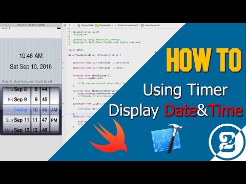How to display Date and Time in Xcode 8 (Swift 3.0)
