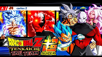 NEW DBZ TTT MOD SAGAZ + EPIC MENÚ EDITADO (Goku Mastered UI + Toppo Hakai + Vegeta Full) 2018