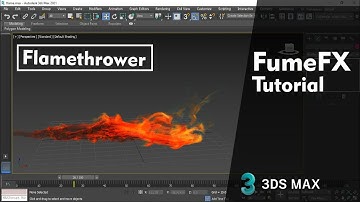 How to make Flamethrower using fumefx (3ds max)