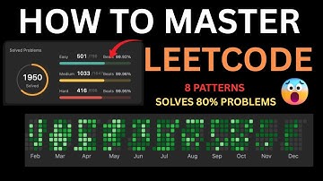 8 Leetcode Patterns to Solve 80% Problems