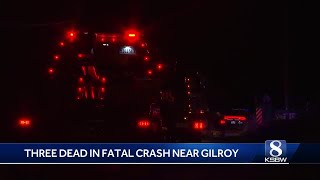 3 dead 2 more injured after crash in San Benito County