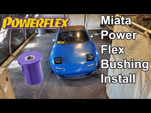 Full Power Flex Polyurethane Bushing Install (1990 Mazda Miata)
