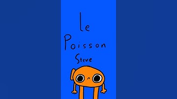 Le Poisson Steve (don’t mind the echoing) #art #trend #lepoissonsteve #shorts #fypシ゚viral