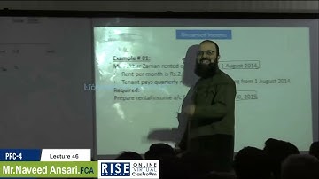 ITA LECTURE 46   CHAPTER 04   By Sir Naveed Ansari
