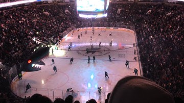 [April 11, 2014] Avalanche at Sharks Team Intro