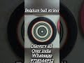 Black Belgium ball striker only at carromshine