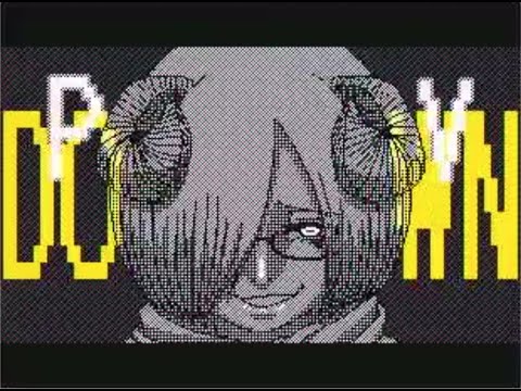 【うごメモ3DS】Pusher PV 点滅注意【棒人間+擬人化】