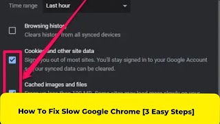 how to fix slow google chrome [3 easy steps]