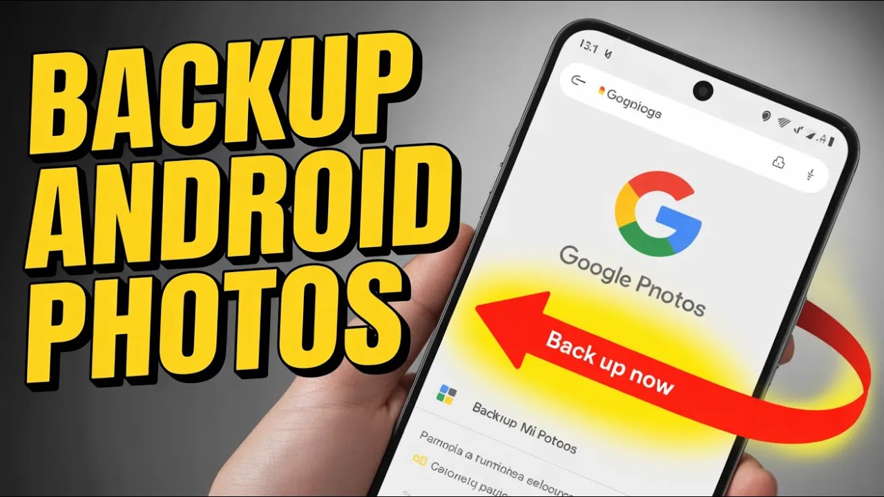 How to backup Android to Google Photos - Easy Guide - YouTube