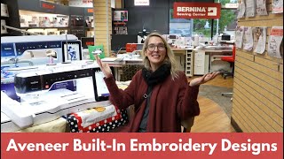 Brother Aveneer Embroidery Machine: Exploring Built-In Designs