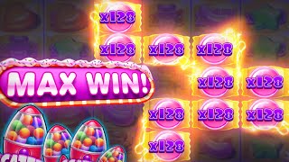 I GOT A MAX WIN ON SUGAR RUSH! (BIGGEST WIN EVER)