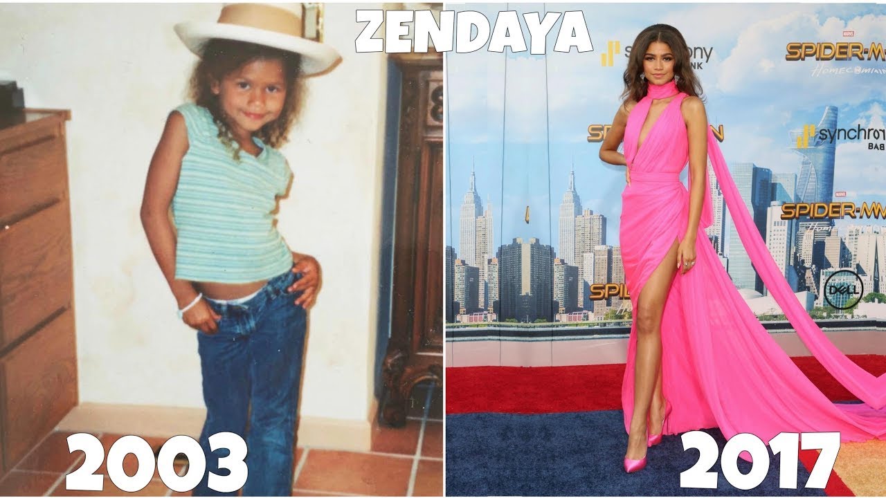 Zendaya From 1 To 20 Years Old ♃ - YouTube