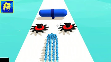 CROWD RUNNERS ALL LEVELS #100 GAMEPLAY WALKTHROUGH PART 15