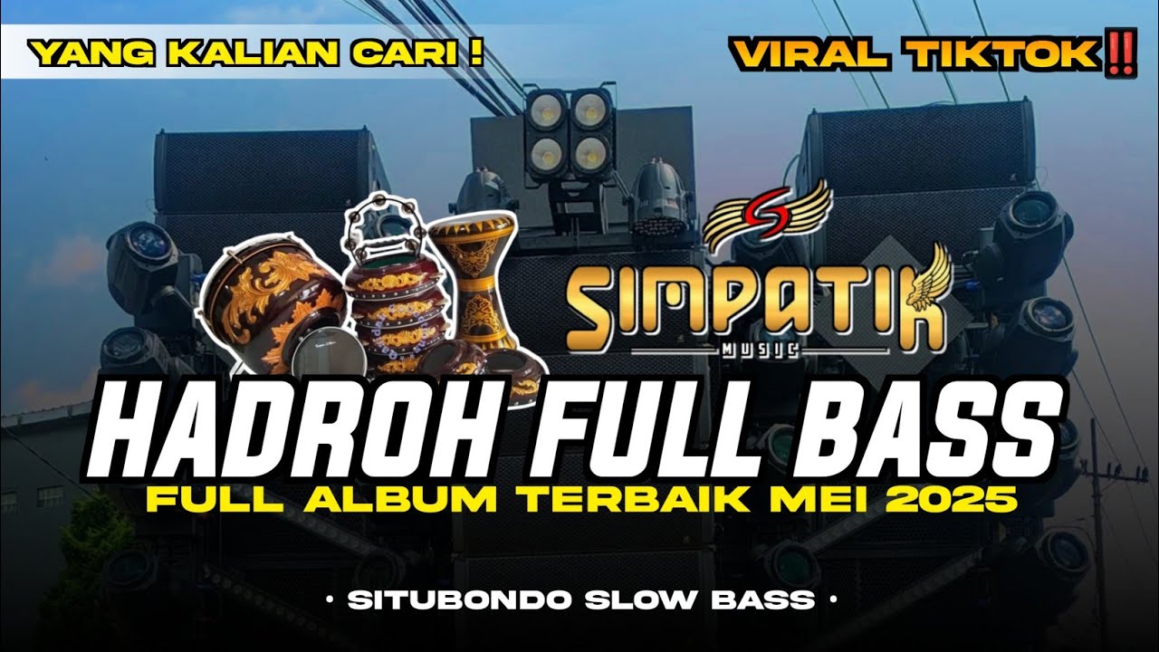 HADROH FULL BASS • HADROH SHOLAWAT KOPLO FULL ALBUM STYLE GANDRUNG BY SITUBONDO SLOW BASS