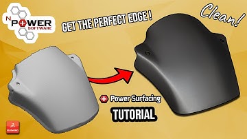 Get Rid Of The Bad Mesh Edges | Power Surfacing RE - SOLIDWORKS