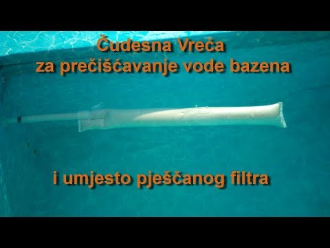 Čudesna vreća za prečišćavanje vode bazena, i umjesto pješčanog filtra V3 2