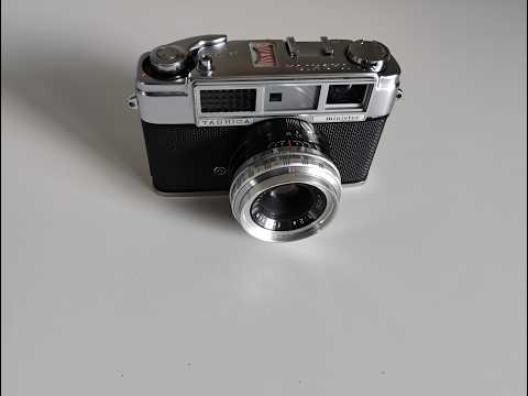 A-5 YASHICA Minister II レンジファインダーカメラ レトロ Yashica Minister 2; from the sixties :) - YouTube