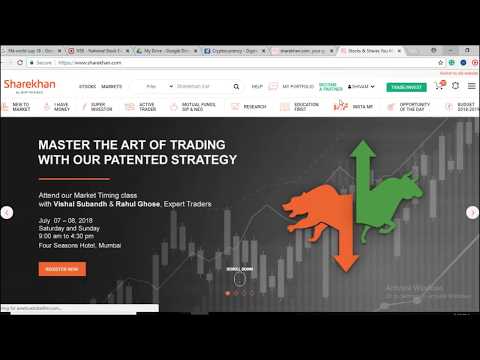 How to use Sharekhan website (Easy tutorial)