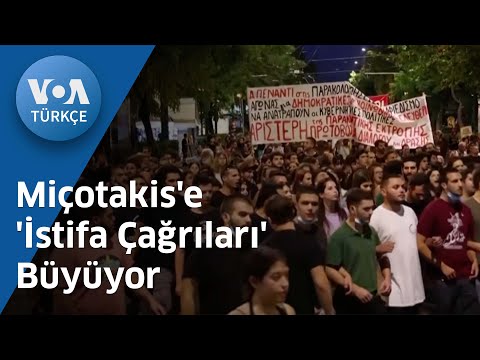 Miçotakis'e 'İstifa Çağrıları' Büyüyor | VOA Türkçe