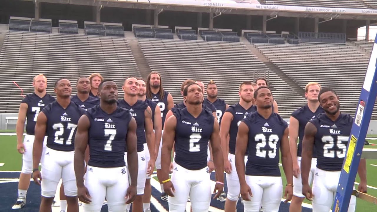 2014 Rice Football Photo Day YouTube