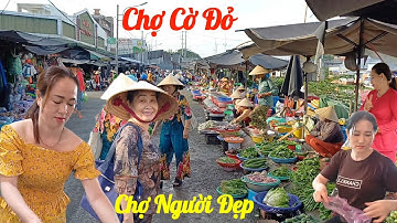 Gặp nhiều Người Đẹp vui tính, Chợ Cờ Đỏ  - Cần Thơ, bao la cá đồng giá rẻ, đi hoài không giáp 