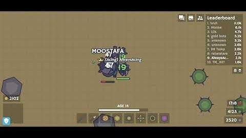 Killing MOOSTAFA with a ruby sword | MooMoo.io