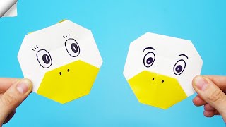 Origami DUCK easy | DIY paper crafts | Origami duck face