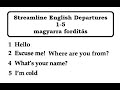 Streamline English Departures 1-5, magyarra fordítás