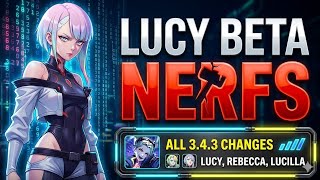 BIG 3.4.3 BETA UPDATE!!! LUCY NERFS, REBECCA CHANGES & LUCILLA S2 HIT! [Wuthering Waves]