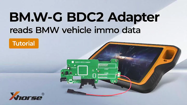 How to Use Xhorse BMW-G BDC2 Adapter to Read BMW Immo Data via Key Tool Plus?
