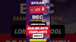 BEC Speaking Practice: Handling Customer Complaints – Real Exam Simulation