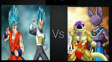 Dragon ball z tenkaichi tag team mod goku and vegeta vs beerus and golden frieza