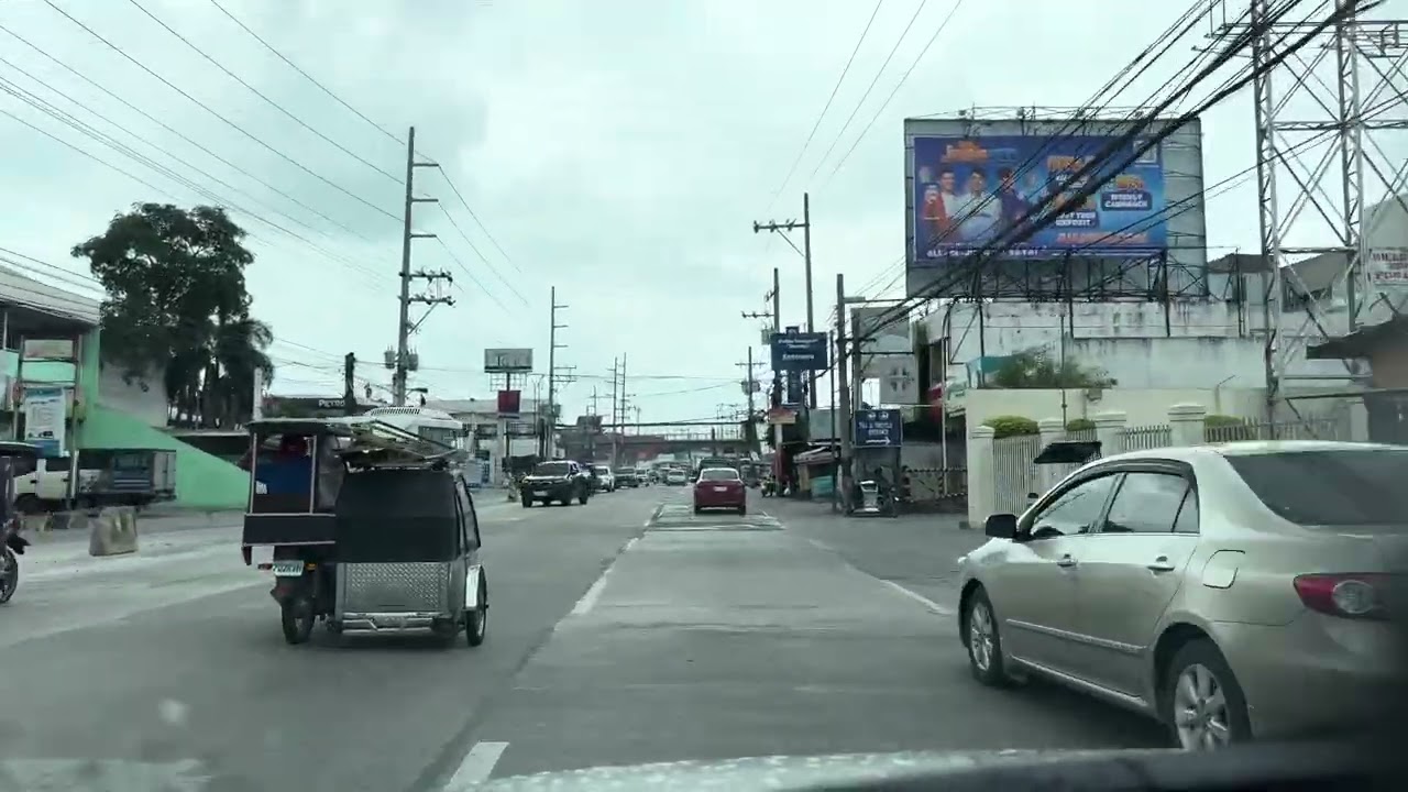 Road Trip Home Part#2 Tarlac City To Angeles|San Fernando Pampanga #Heavyrain