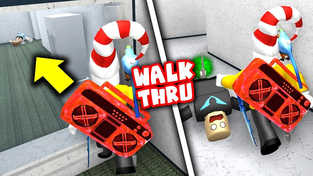 Walking Through Walls In Murder Mystery 2 Youtube - roblox murder mystery how to walk through walls by