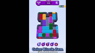 【Color Block Jam】Level 24 gameplay walkthrough #puzzle #walkthrough #asmr #gaming #strategy