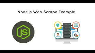 Web scraping using axios and node js