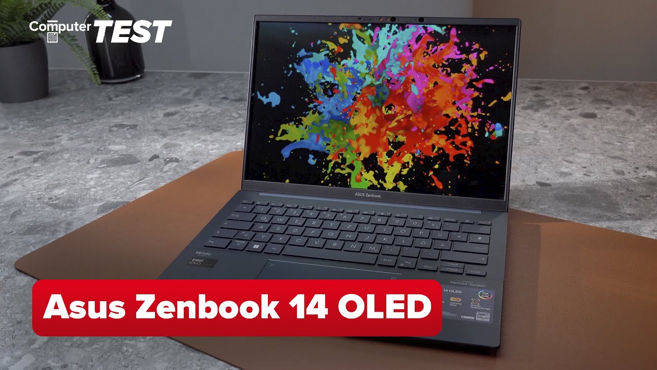 Asus Zenbook 14 OLED UX3405 im Test: Arbeits-Notebook mit 120 Herz