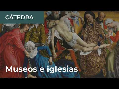 El retablo en el interior de la iglesia medieval