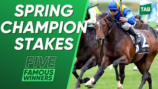 FIVE FAMOUS WINNERS: SPRING CHAMPION STAKES