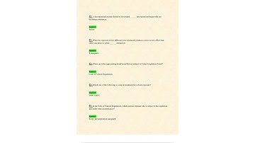 HAZWOPER 40 FINAL EXAM LATEST 2024 2025 UPDATE QUESTIONS AND VERIFIED ANSWERS 100 CORRECT GRADE A