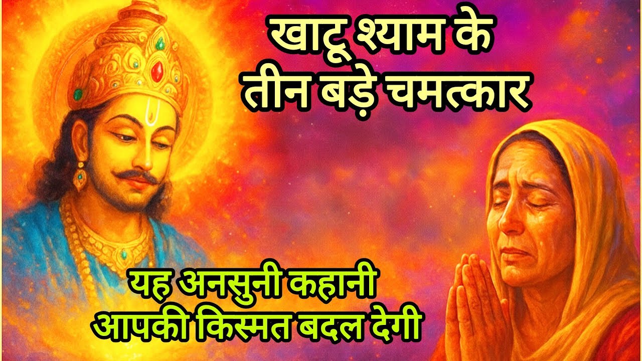 30 साल की गरीबी खत्म| खाटू श्याम जी के 3 सबसे बड़े चमत्कार| Khatu Shyam Miracle #video #vidhyabhakti