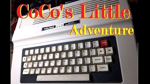 TANDY TRS-80 - CoCo2 #1 - Resurrection after 40 years off the grid...