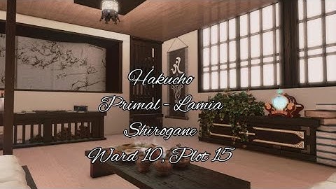 FFXIV Housing Walkthrough - "Hakucho"